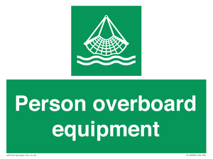 Person overboard equipment